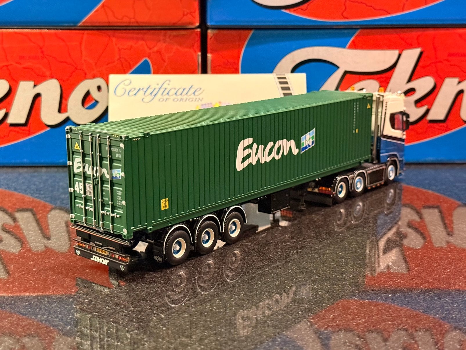 Tekno - Scania next gen BD Logistics, Hobby en Vrije tijd, Verzenden, Zo goed als nieuw, Bus of Vrachtwagen, Tekno