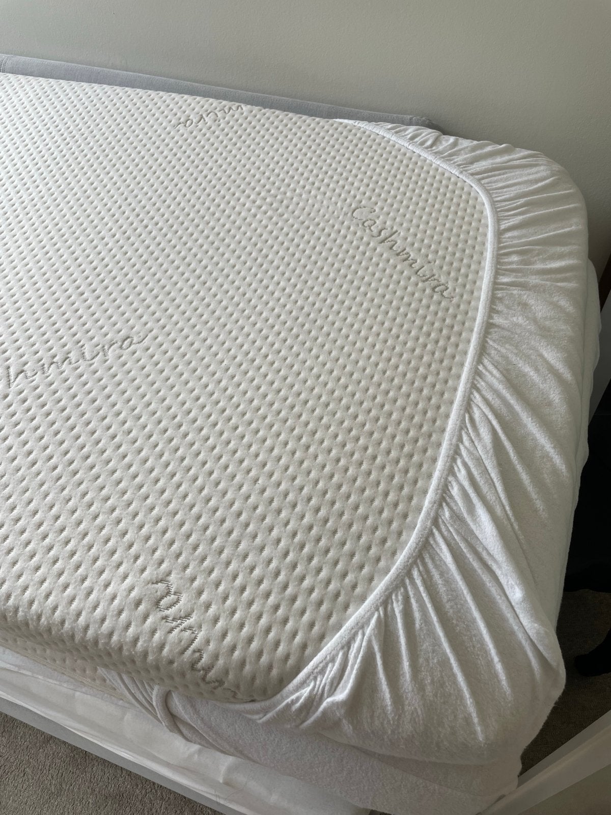 Split matrastopper traagschuim 180x210cm, Ophalen, 90 cm, Eenpersoons, Zo goed als nieuw