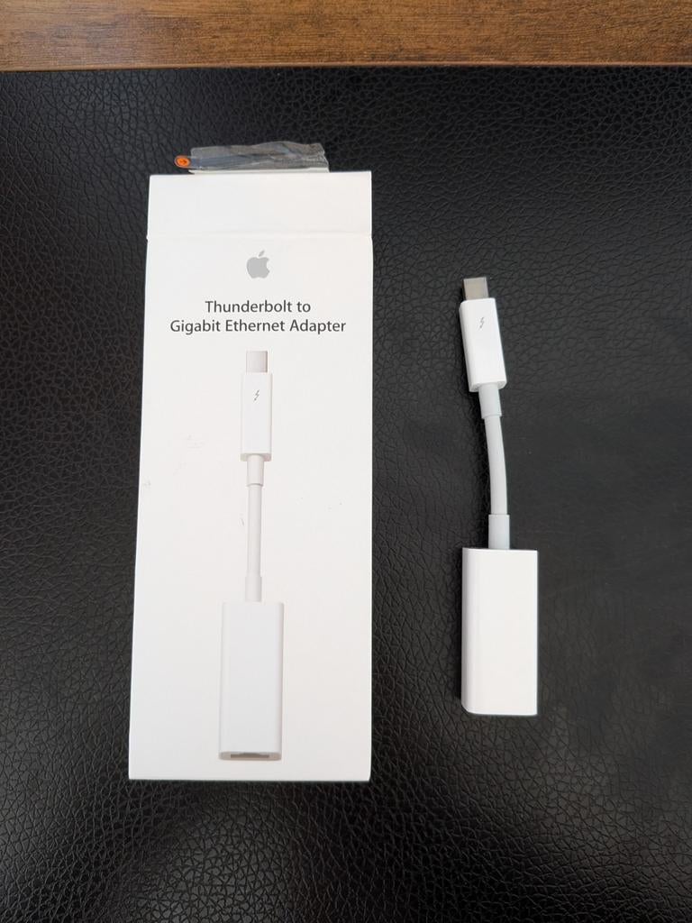 Apple Thunderbolt to Gigabit Ethernet Adapter, Ophalen of Verzenden, Zo goed als nieuw