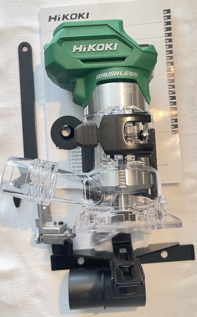 HiKOKI M1808DA Accu Kantenfreesmachine 18V /Body, Ophalen of Verzenden, Nieuw