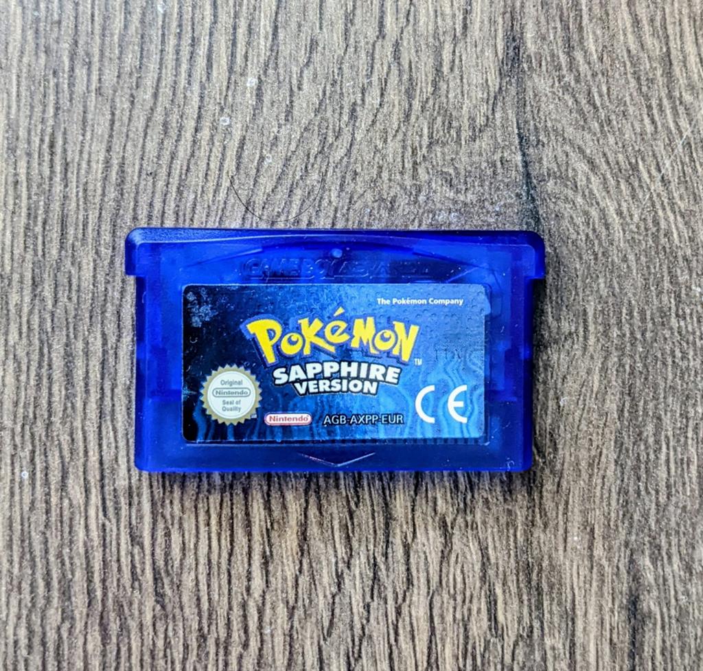 Pokemon sapphire, Avontuur en Actie, 1 speler, Ophalen of Verzenden, Zo goed als nieuw