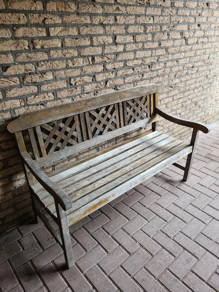 Tuinbank, Tuin en Terras, Ophalen, Gebruikt, Hout