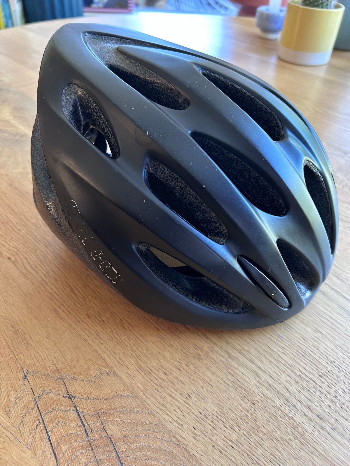 Gira fietshelm mat zwart, Ophalen of Verzenden, Gebruikt, Overige maten, Heer of Dame