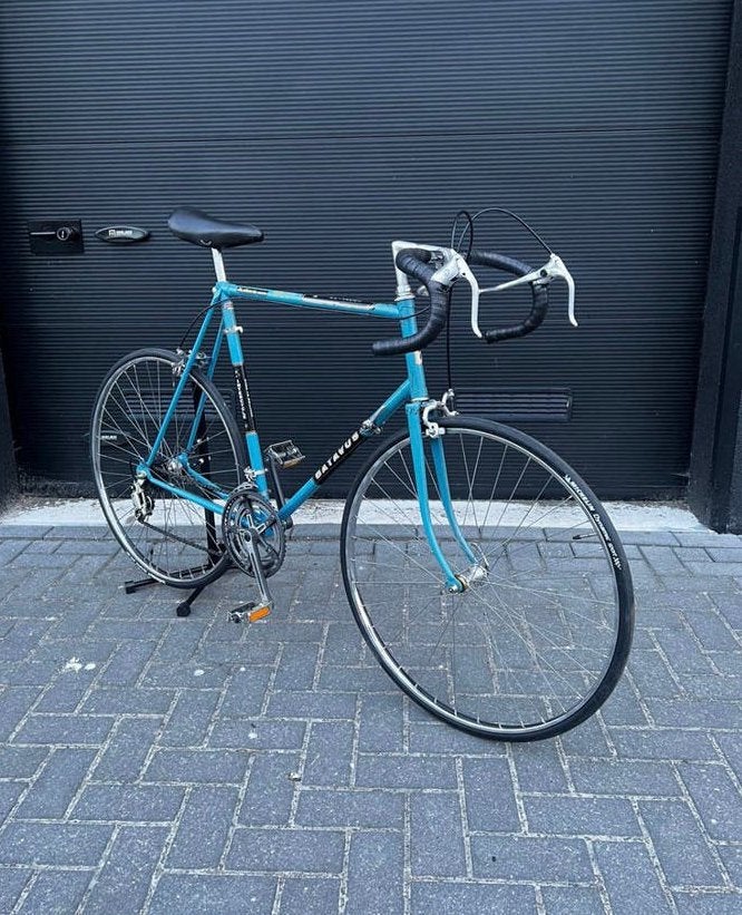 Topstaat! Batavus intercycle 61 racefiets vintage blauw retr, Fietsen en Brommers, 28 inch, Velgrem, Batavus, Ophalen of Verzenden