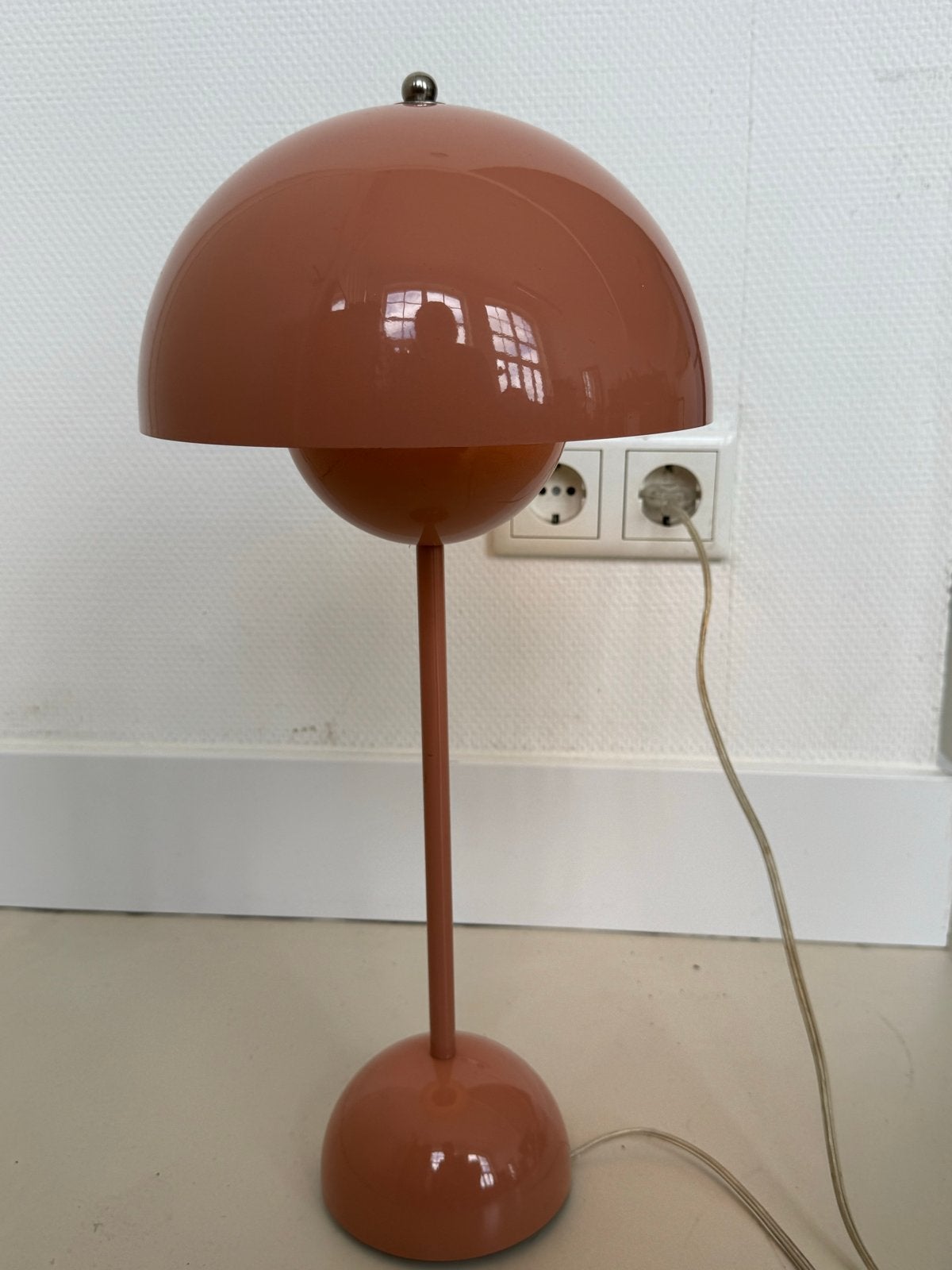 Flowerpot VP3 Tafellamp - Verner Panton - &Tradition, Ophalen, Overige merken, Oranje, E27 (groot)