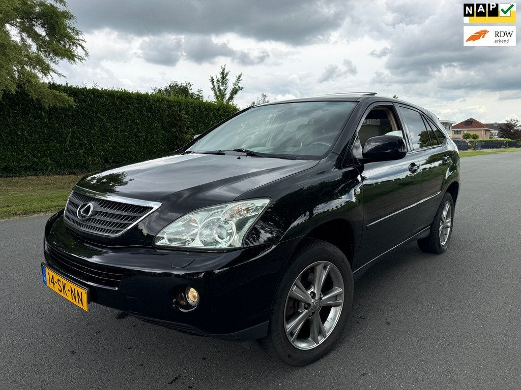 Lexus RX 400h Executive CLIMA/LEER/NAP/APK/DAKJE, Auto's, Lexus, 3311 cc, Gebruikt, Beige, Zwart