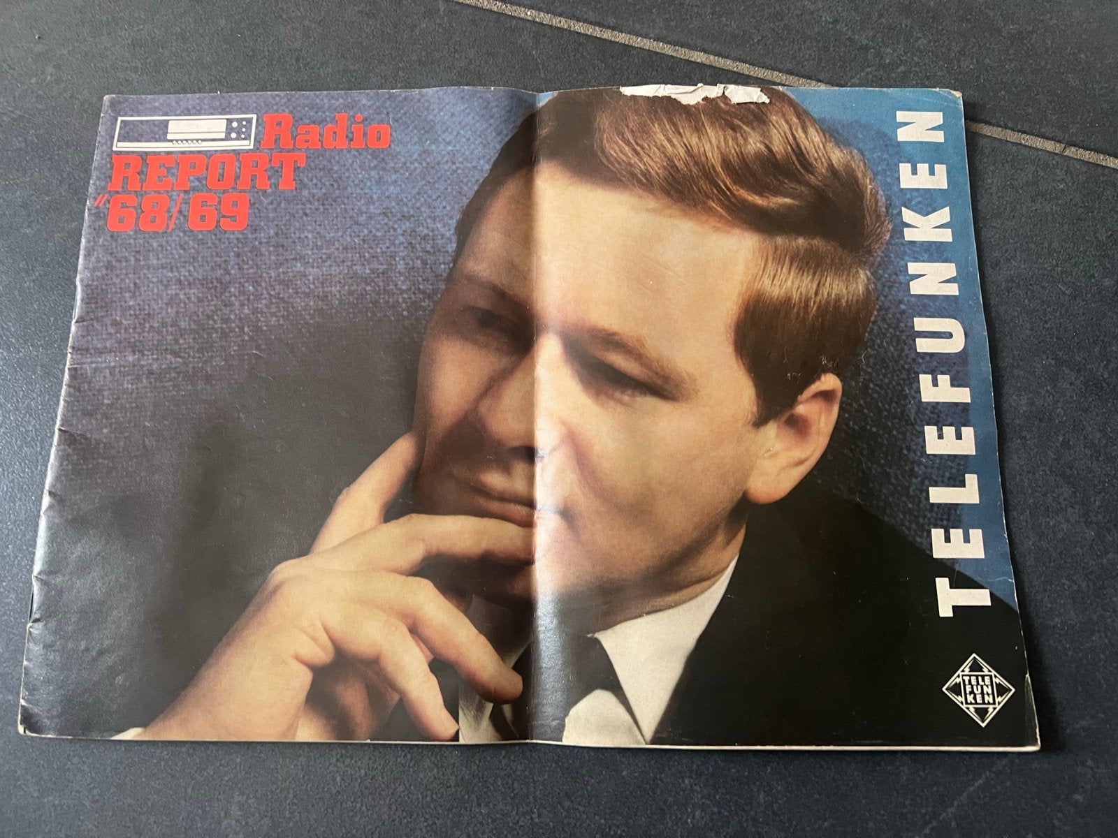 Telefunken Radio Report 68/69 Catalogus, Ophalen, Gelezen, Catalogus
