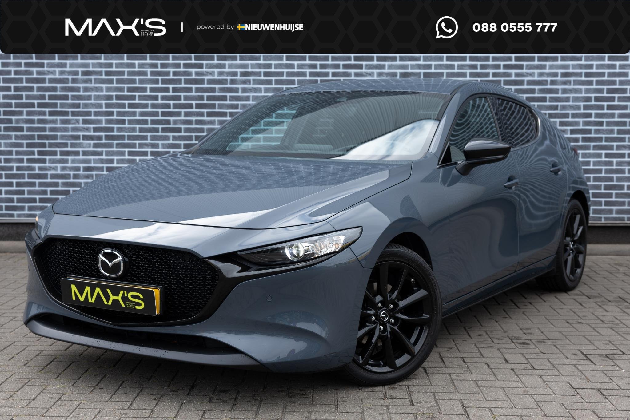 Mazda 3 2.0 e-SkyActiv-G M Hybrid 150 Sportive | Bose Audio, 1998 cc, Stof, Gebruikt, 4 cilinders