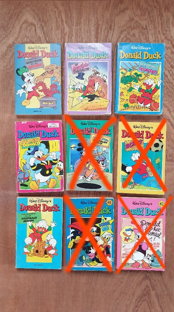 Donald Duck Pockets serie 1 en 2, Meerdere stripboeken, Ophalen of Verzenden, Gelezen