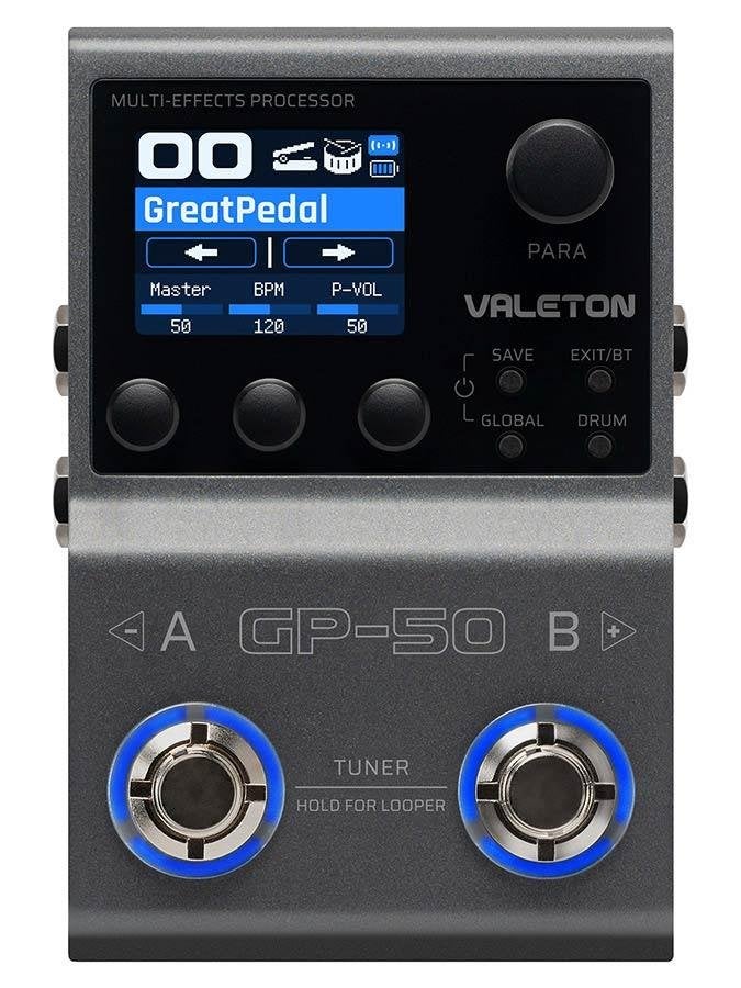 Valeton GP-50 Multi-Effects Processor - NAM & IR Loader, ., Overige typen, Nieuw, Ophalen of Verzenden