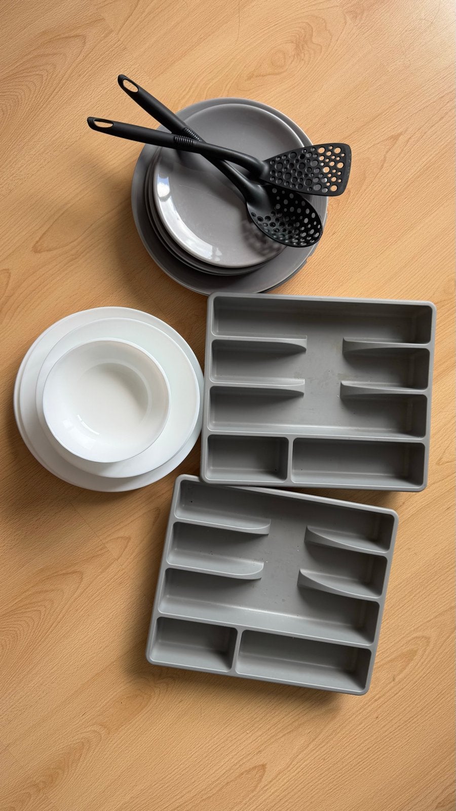 IKEA Servies: Borden, Kommen, Bestekbakken & Keukengerei, Ophalen, Gebruikt, Keramiek, IKEA