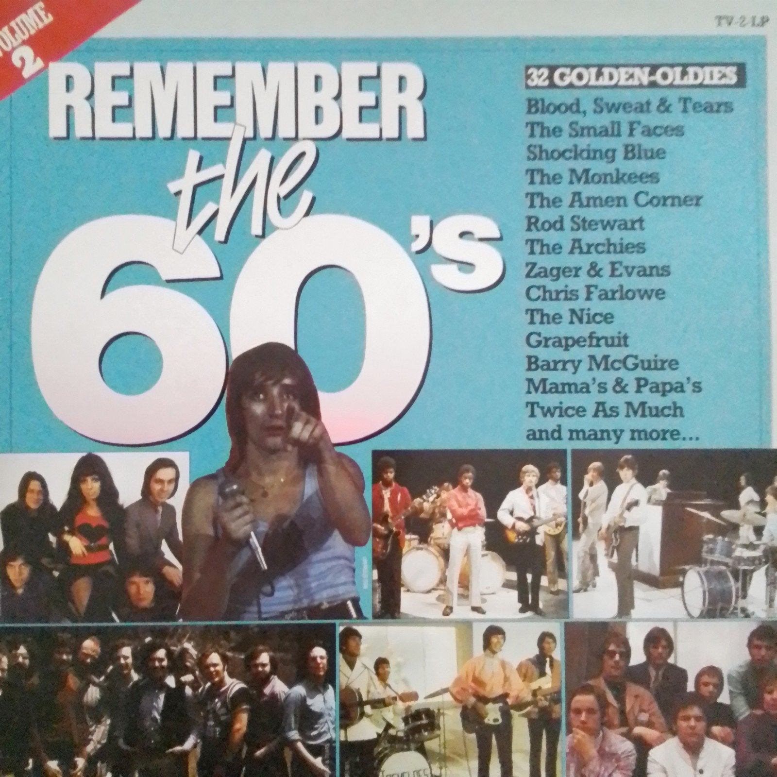 Dubbel LP: Remember The 60's Volume 2. Met oa Rod Stewart., Cd's en Dvd's, Ophalen of Verzenden, Gebruikt, Verzamelalbum