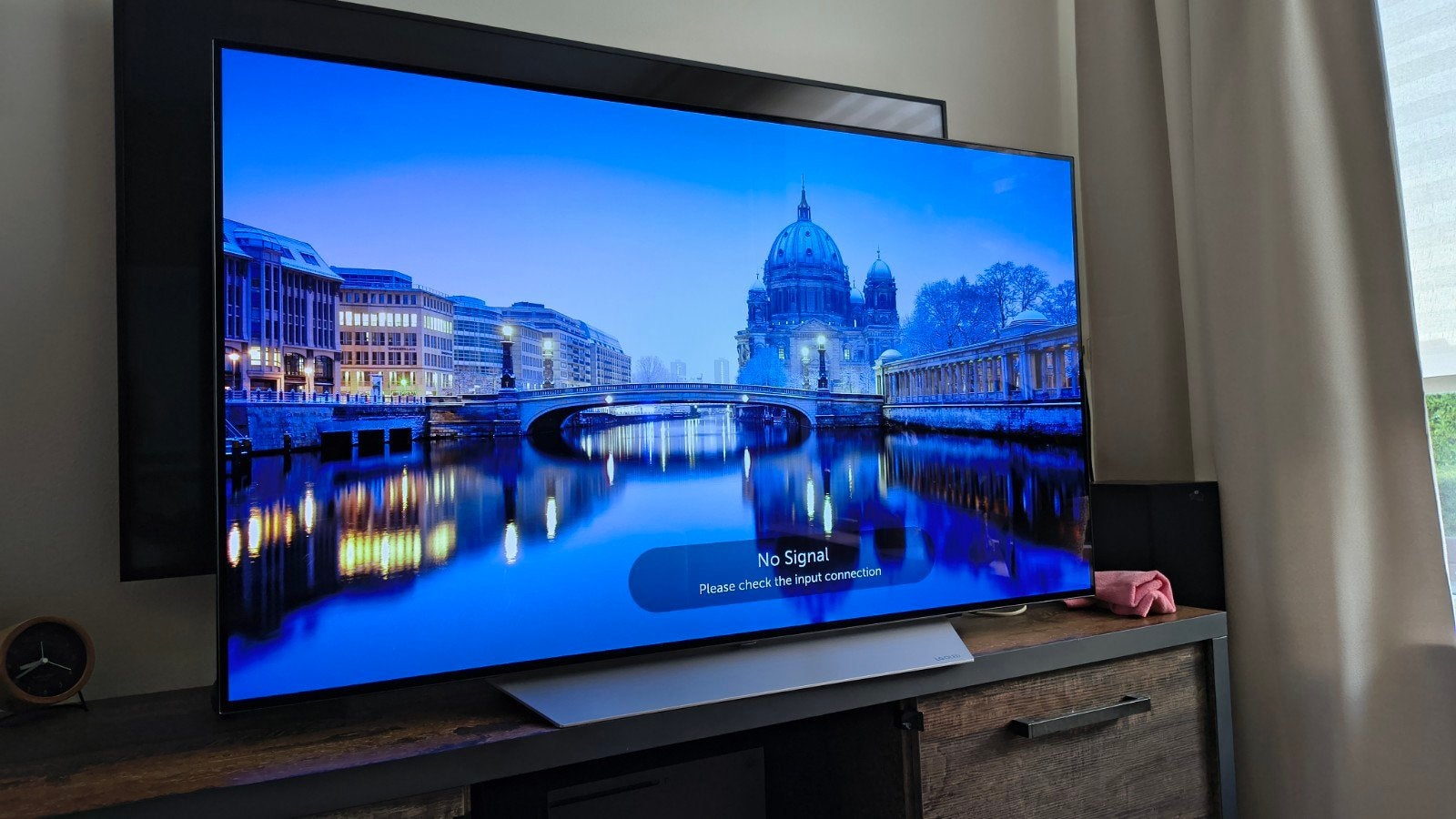 LG OLED55C7V, Ophalen, Gebruikt, 120 Hz, 100 cm of meer