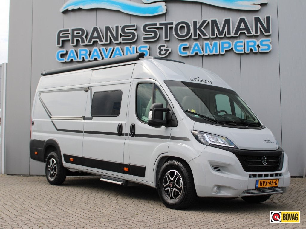 Etrusco CV 640 SB X Enkele bedden Automaat Maxxfan Trekhaak, Caravans en Kamperen, Campers, Automaat, Luifel, Buscamper of Camperbus