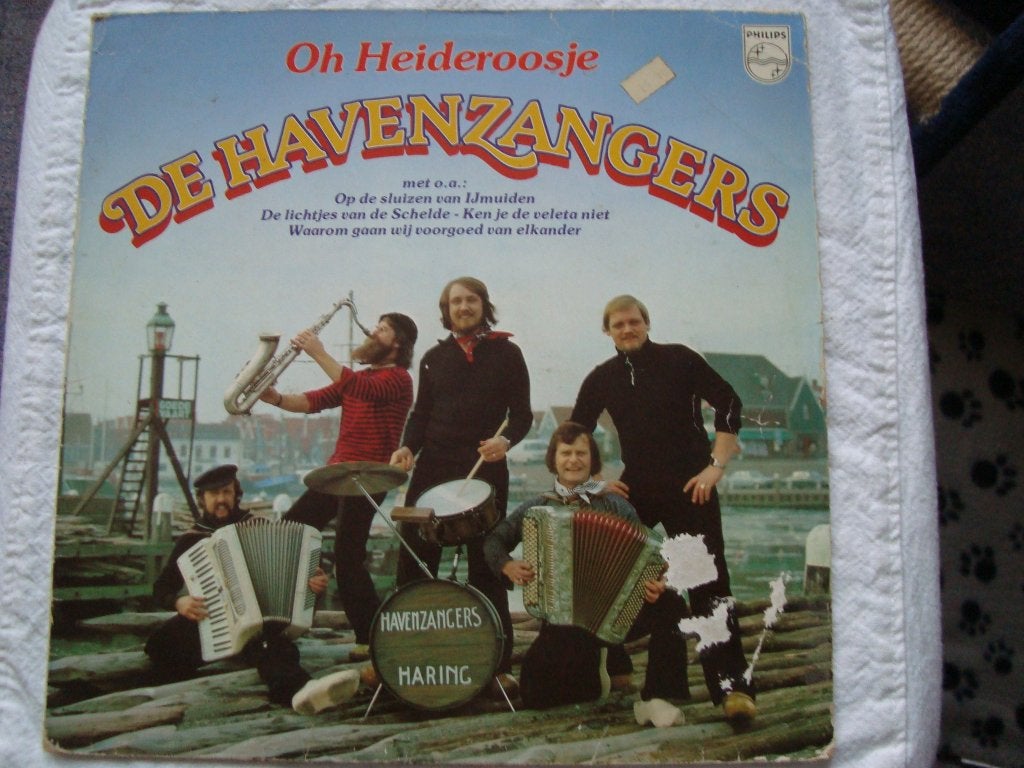 De havenzangers oh heidenroosje, Ophalen of Verzenden, Zo goed als nieuw, 12 inch, Levenslied of Smartlap