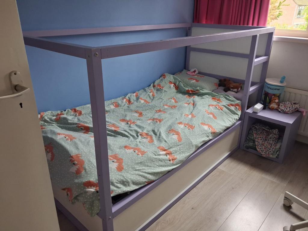 Ikea kura bed, Kinderen en Baby's, Kinderkamer | Stapelbedden en Hoogslapers, Ophalen, Gebruikt, Hoogslaper