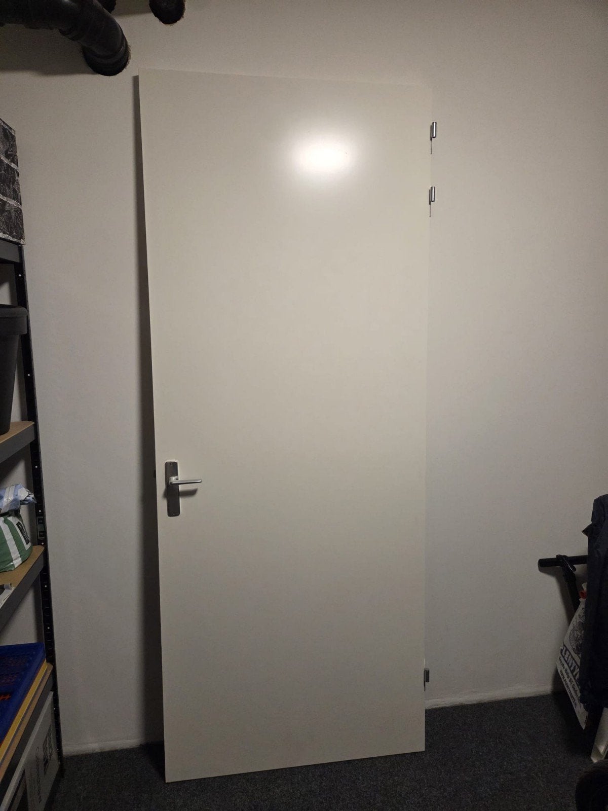 Svedex mdf binnendeur inclusief scharnieren en loopslot, Ophalen, 80 tot 100 cm, 215 cm of meer, Binnendeur