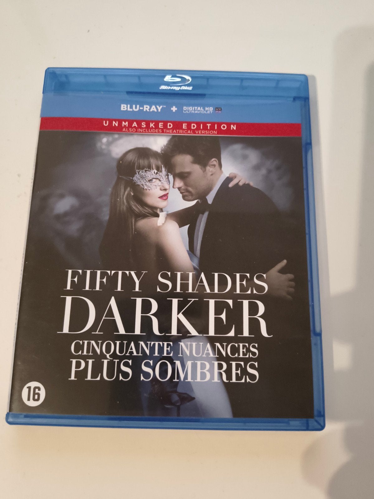 Fifty Shades Darker Blu Ray, Ophalen of Verzenden, Zo goed als nieuw