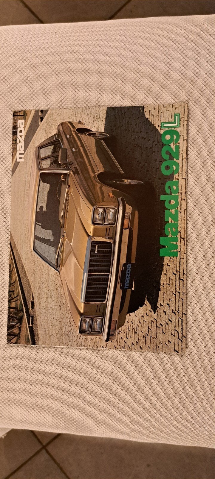 mazda 929 legato brochure 1978, Ophalen of Verzenden, Zo goed als nieuw, Mazda
