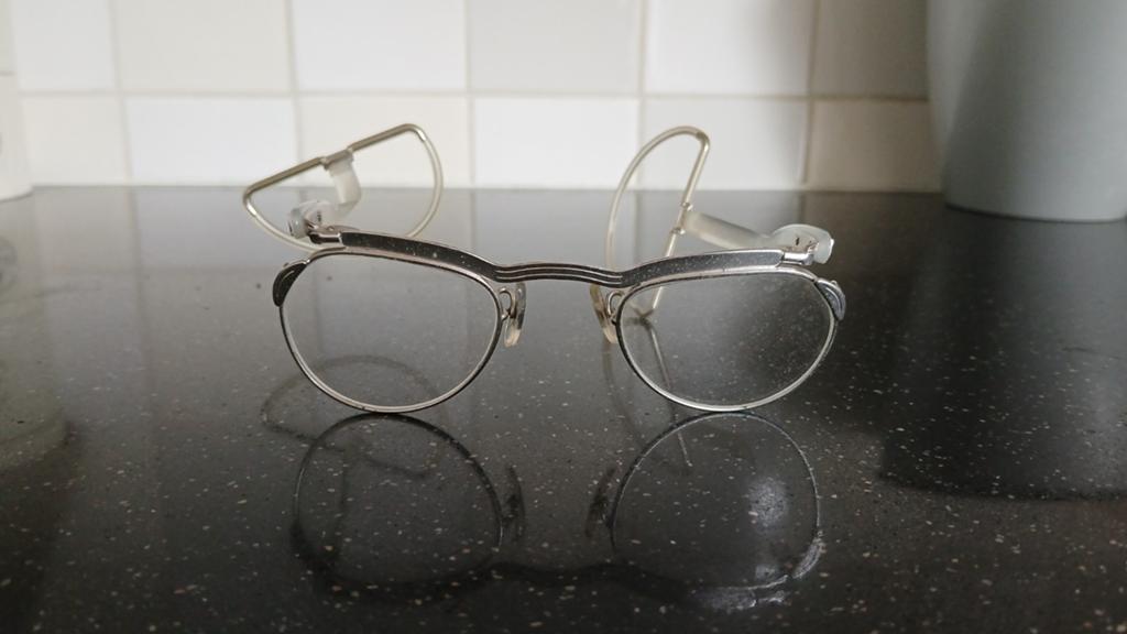 Vintage Militaire Dienstbril Jaren '50 - Zeldzaam Model, Ophalen of Verzenden