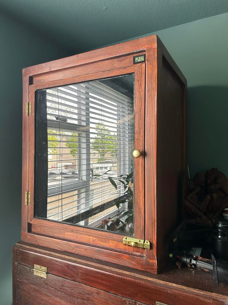 Houten terrarium 60x50x80 cm