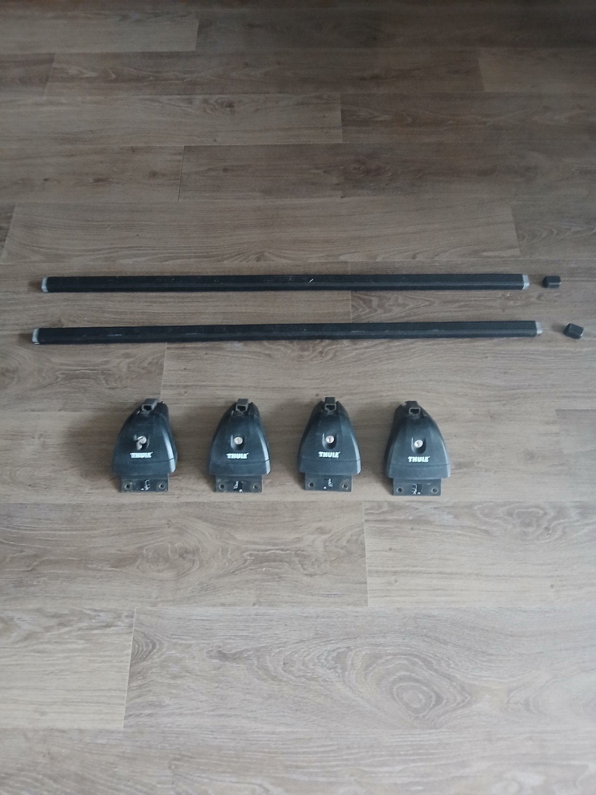 Thule 751 Fixpoint System dakdragers, Auto diversen, Dakdragers, Gebruikt, Ophalen