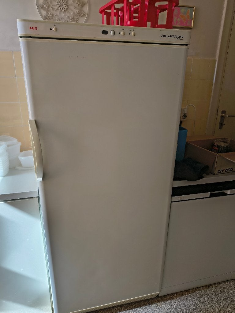 Diepvries, Witgoed en Apparatuur, Vriezers en Diepvrieskisten, Gebruikt, Minder dan 60 cm, 160 cm of meer, Vrijstaand