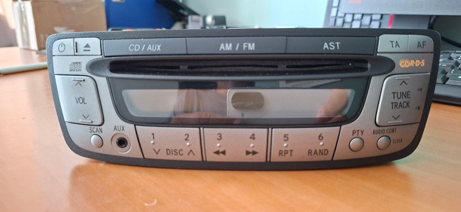 Autoradio voor Citroen C1, Toyota Aygo, Peugeot 107, Auto diversen, Autoradio's, Ophalen of Verzenden, Gebruikt