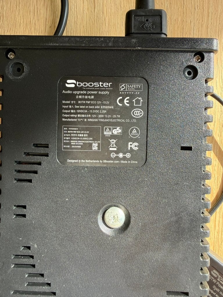 Sbooster BOTW Power & Precision ECO Voeding (12V-13.2V), Audio, Tv en Foto, Ophalen of Verzenden, Gebruikt