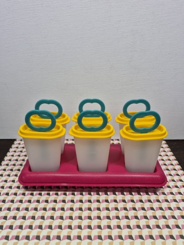 Vintage Tupperware ijslolly set, Tupperware, ., Overige typen, Ophalen of Verzenden