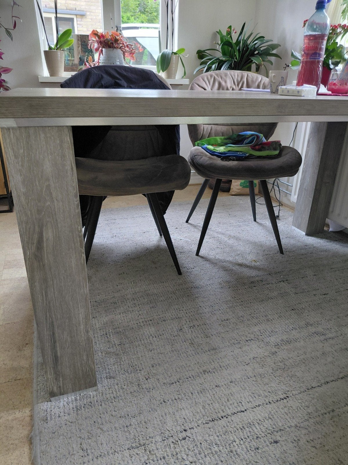 Eetkamer tafel, Ophalen, 200 cm of meer, 50 tot 100 cm, Vijf personen of meer