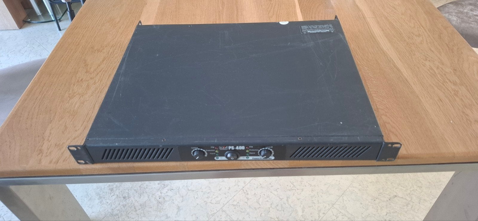 DAS Audio PS-400 PowerPro Series Versterker, Overige merken, Gebruikt, Ophalen of Verzenden, 120 watt of meer