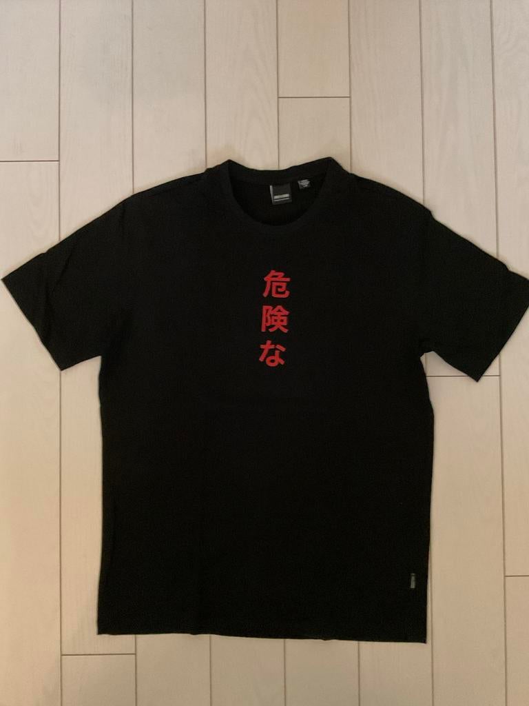 Only & Sons T-shirt L, Ophalen of Verzenden, Zo goed als nieuw, Maat 52/54 (L), Zwart