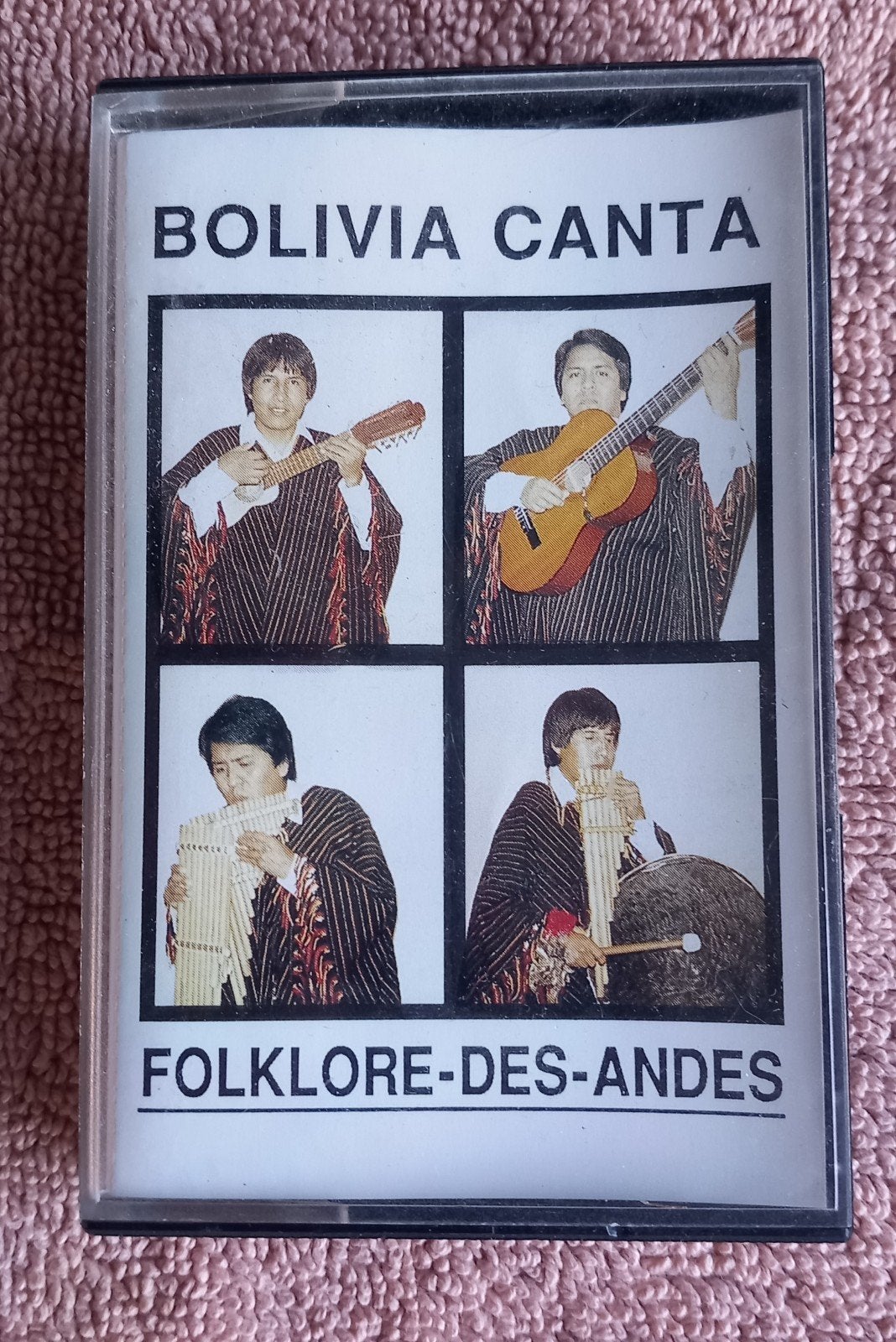 NIEUW Cassettebandje Bolivia Canta Folklore des Andes, Overige genres, 1 bandje, Ophalen of Verzenden, Origineel