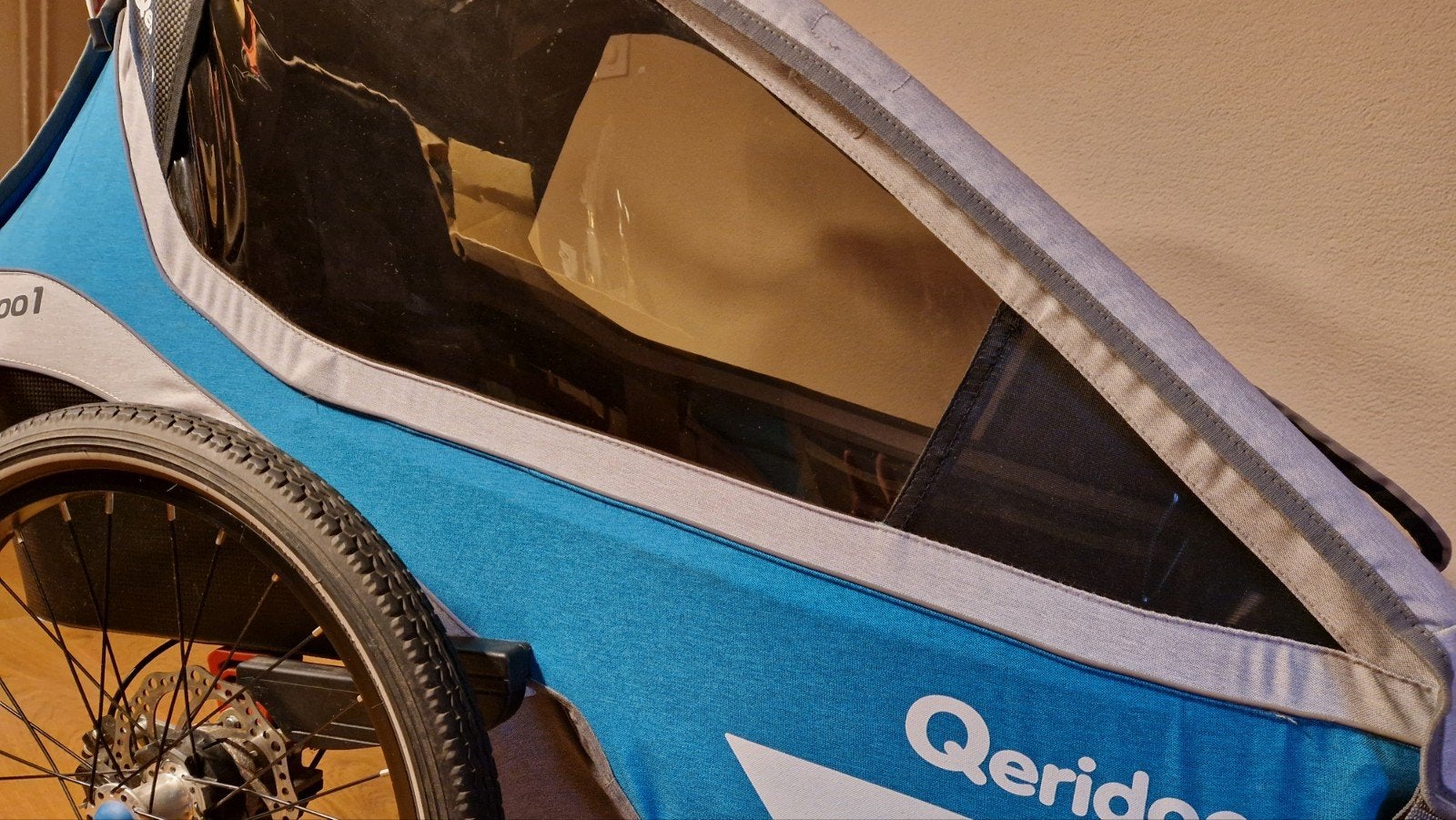 Qeridoo Kidgoo 1 Kinderfietskar - hardloop kar, Ophalen, Vering, 20 tot 40 kg, Zo goed als nieuw