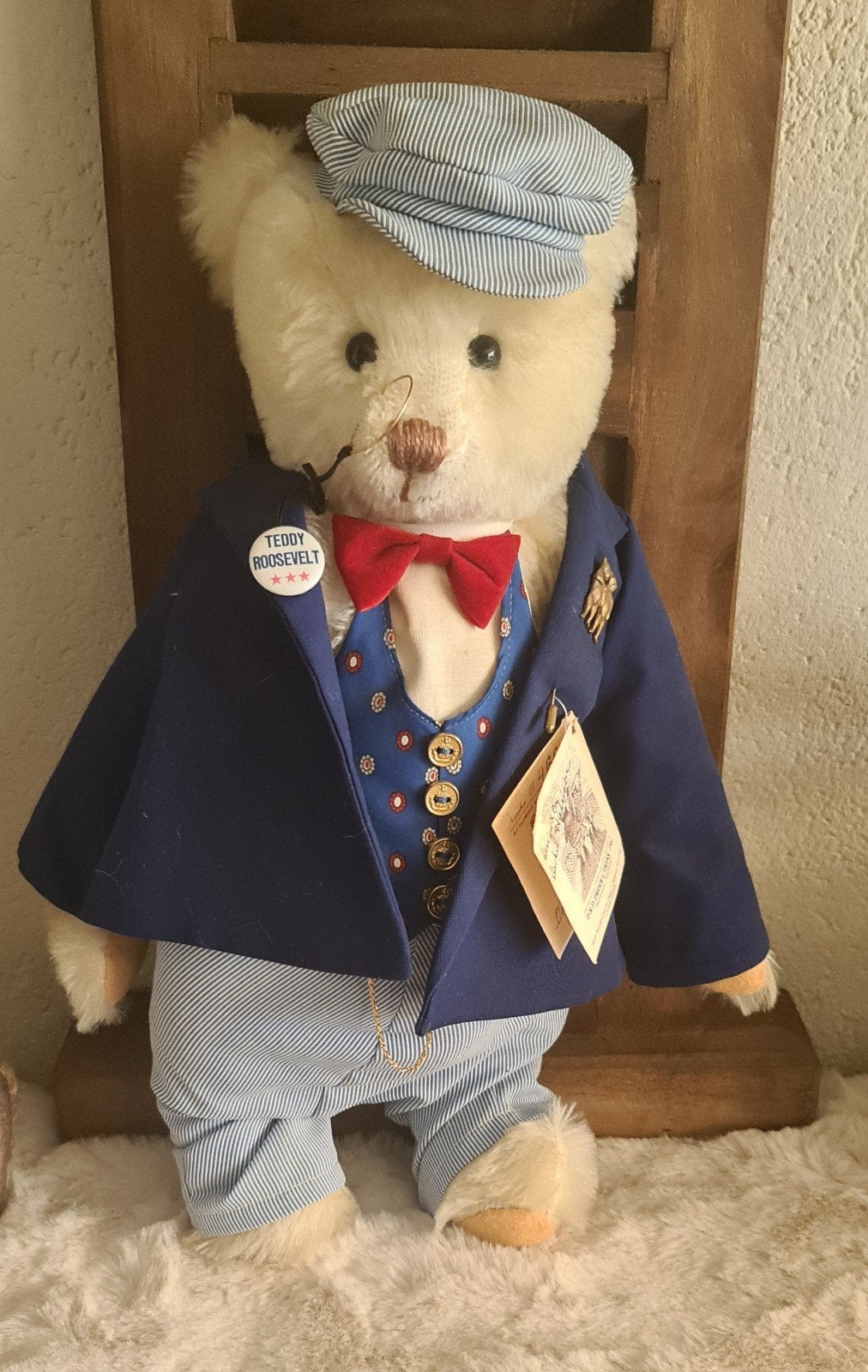 Limited Edition Teddy G Roosevelt Beer, Verzamelen, Beren en Cherished Teddies, Ophalen of Verzenden, Nieuw, Overige typen, Overige merken