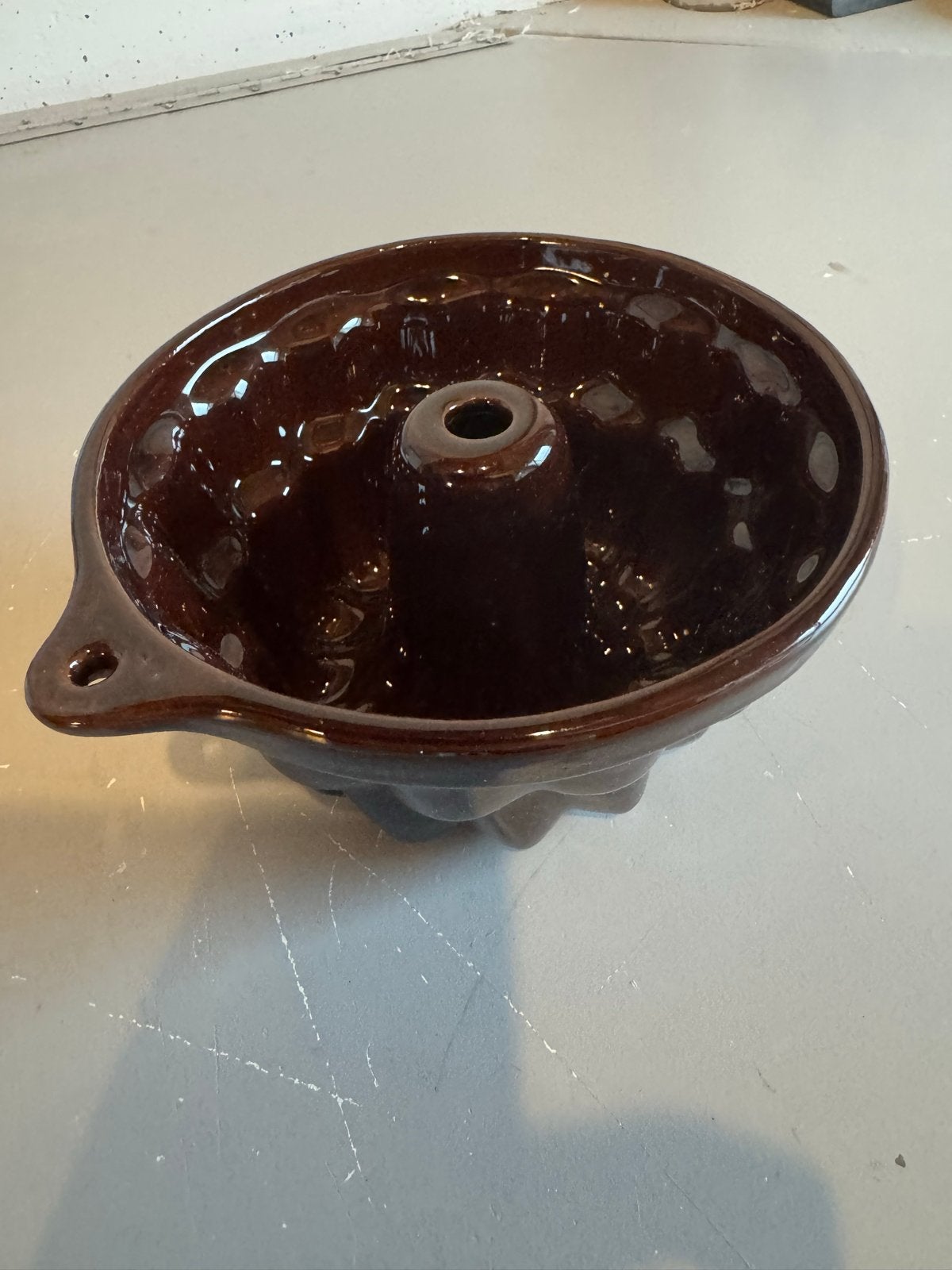 Vintage Keramiek Puddingvorm - Scheurich - Nieuwstaat, Ophalen of Verzenden