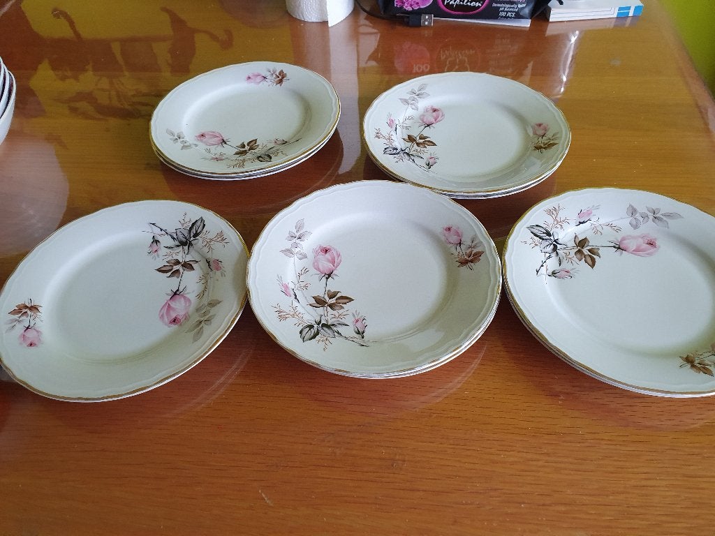10 gebak,s Bordjes, Antiek en Kunst, Ophalen of Verzenden