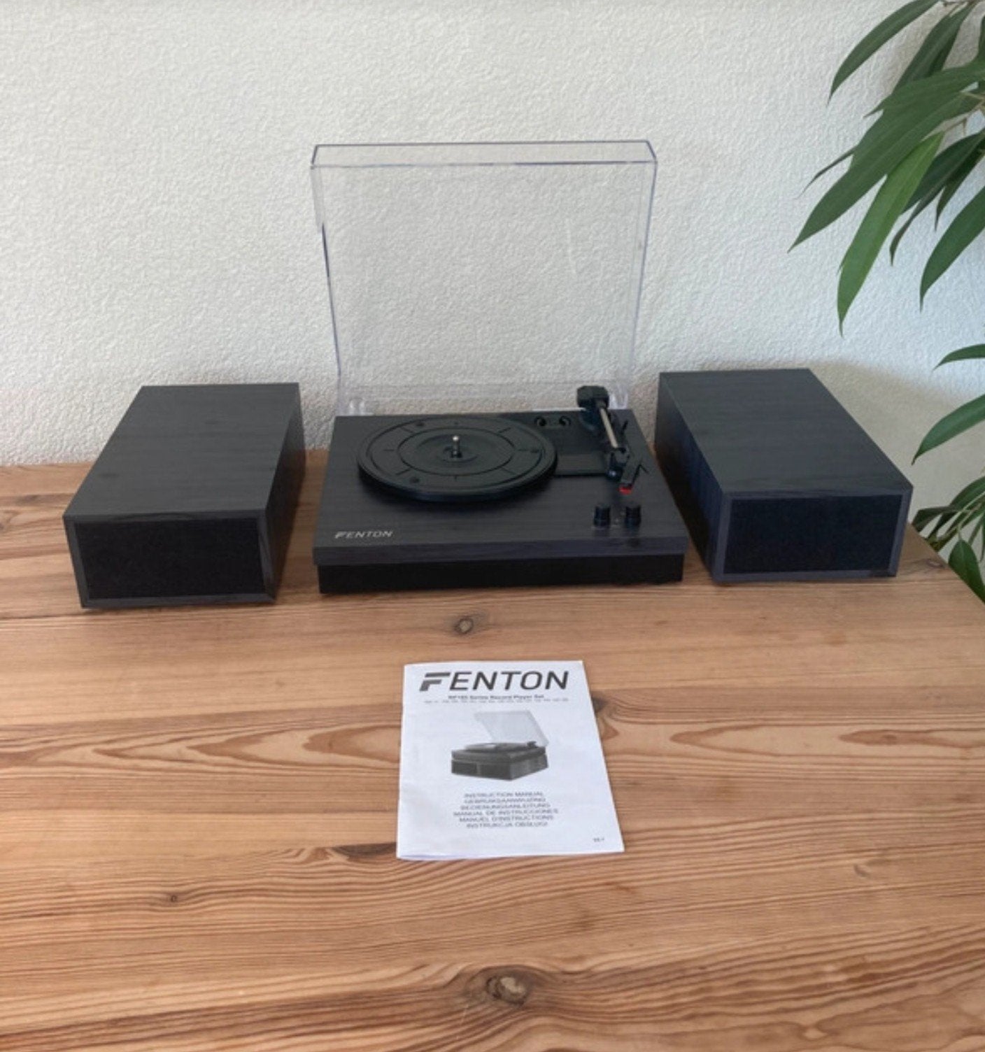 Fenton Platenspeler met Speakers - Zo goed als nieuw, Ophalen, Zo goed als nieuw, Platenspeler, Overige merken