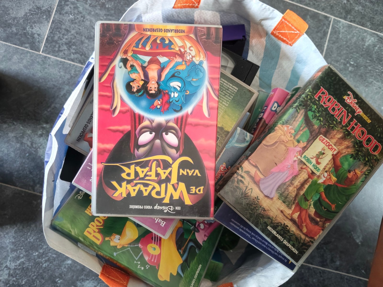 Disney VHS Videobanden Collectie - Meerdere Titels, Cd's en Dvd's, Ophalen, Gebruikt, Alle leeftijden, Kinderfilm