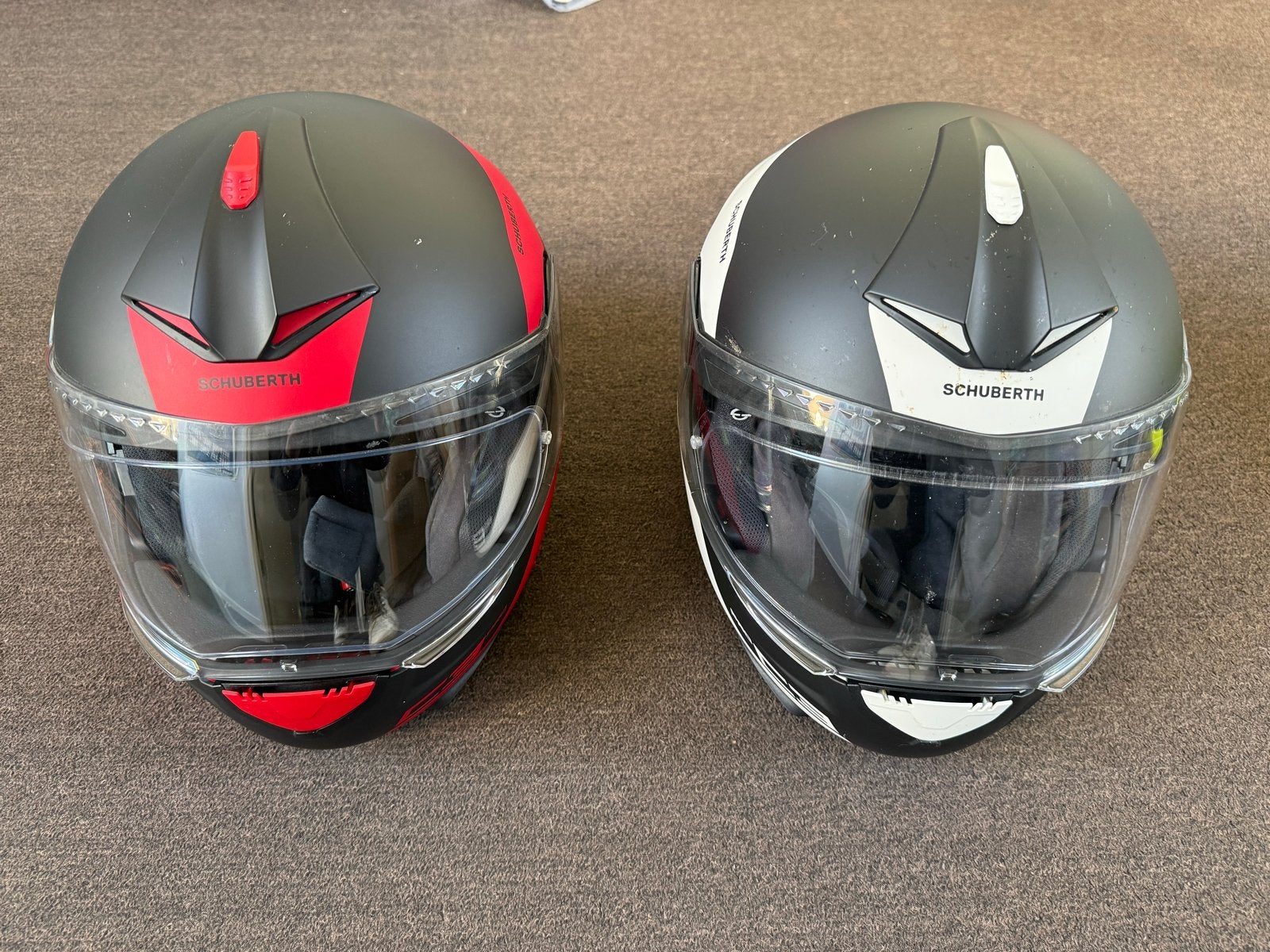 2x Schuberth C3 Pro systeem helm met communicatie set, Overige merken, Systeemhelm, Heren, Ophalen of Verzenden