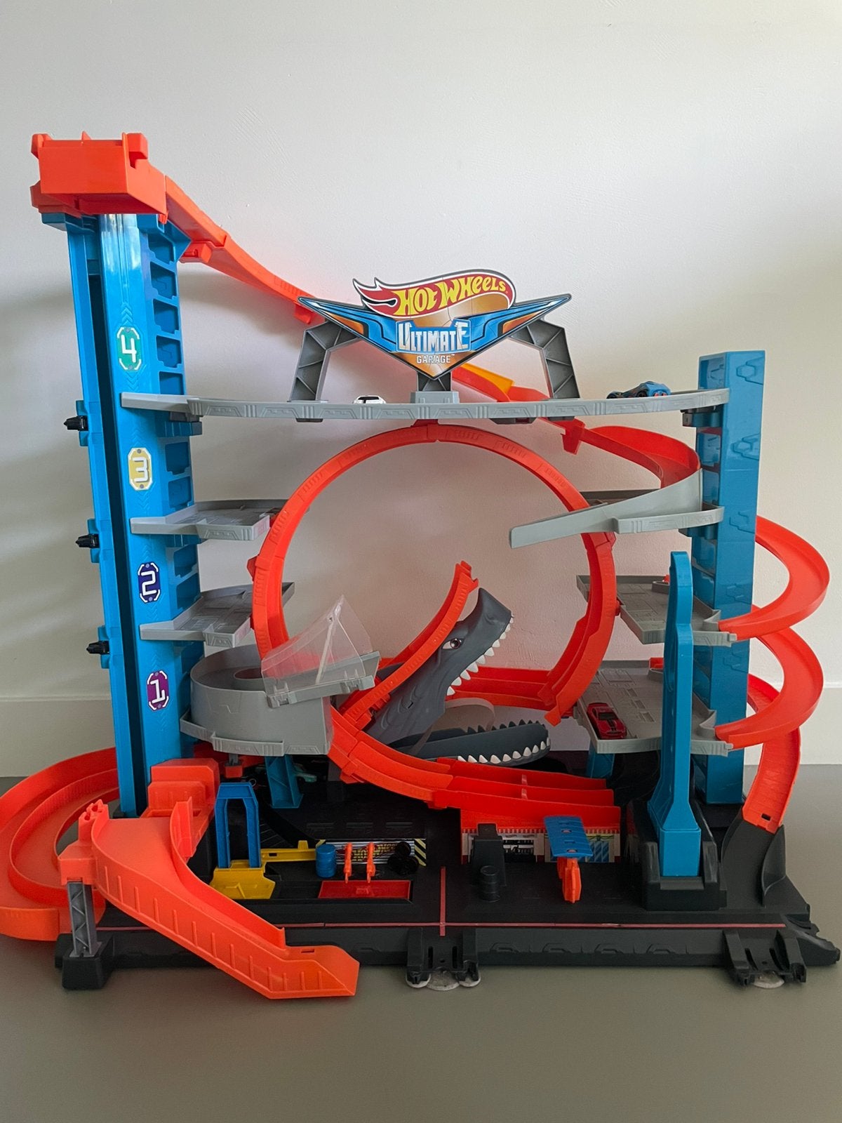Hot wheels ultimate garage, Kinderen en Baby's, Speelgoed | Racebanen, Ophalen, Gebruikt, Handmatig, Hot Wheels
