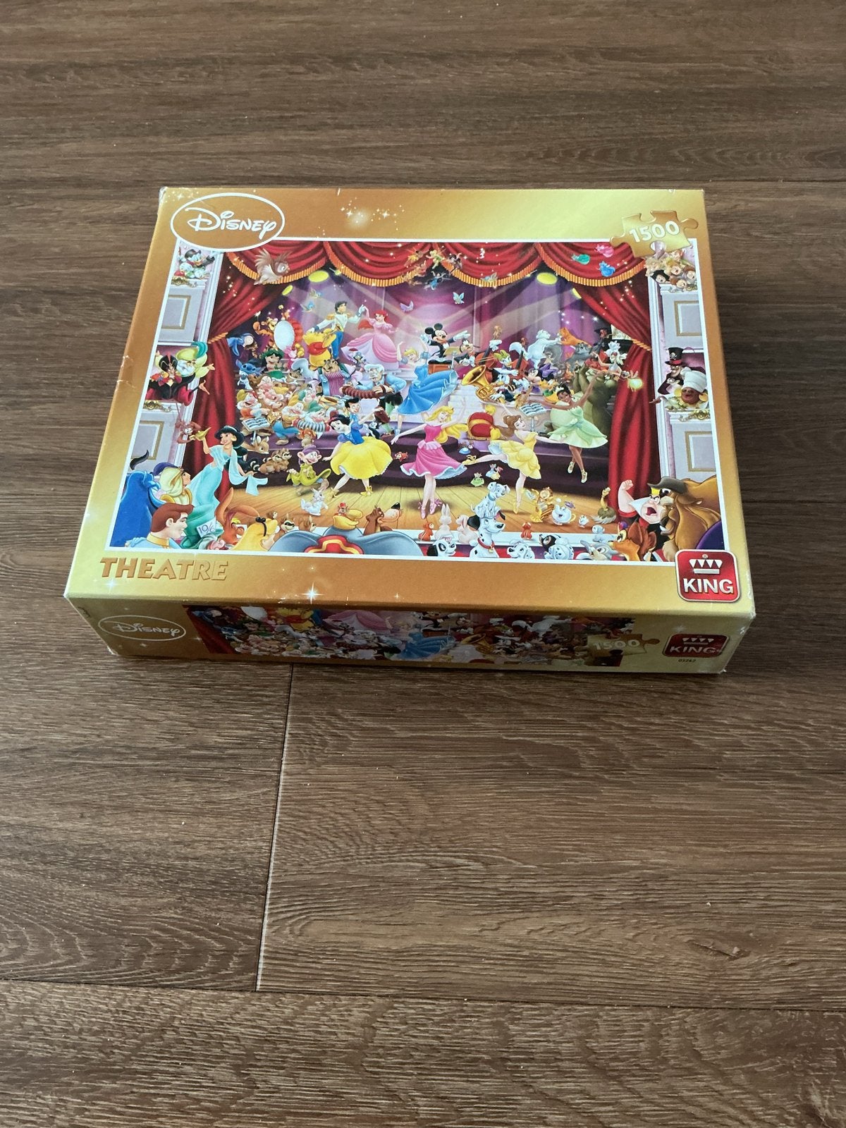 Disney Theatre Puzzel 1500 stukjes, Hobby en Vrije tijd, Ophalen of Verzenden, 500 t/m 1500 stukjes, Gebruikt, Legpuzzel