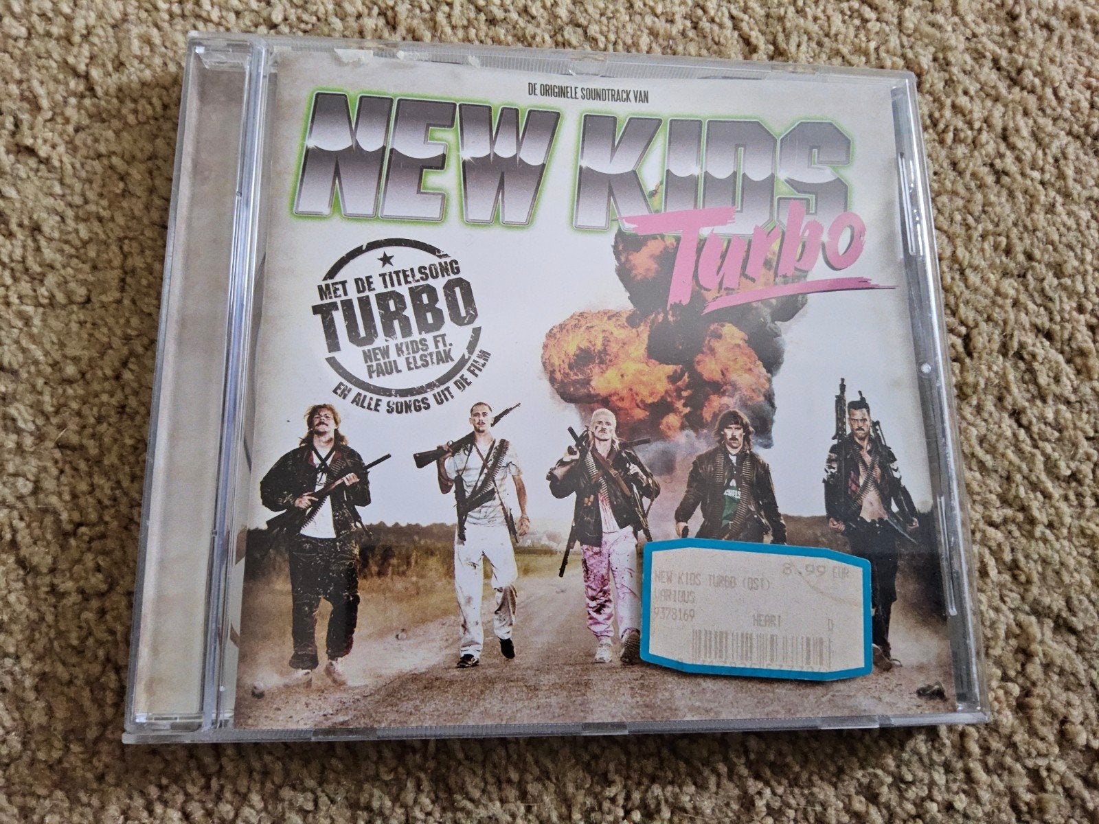 New Kids Turbo Soundtrack CD - Originele Filmmuziek, Inclusief boekje, Soundtrack, Ophalen of Verzenden, Zo goed als nieuw