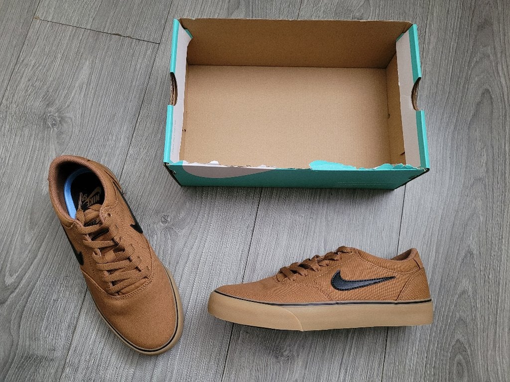 NIKE bruine SB Chron 2 CNVS maat 38,5 *nieuw* ~ TH0450, Bruin, Nike, Nieuw, Ophalen of Verzenden