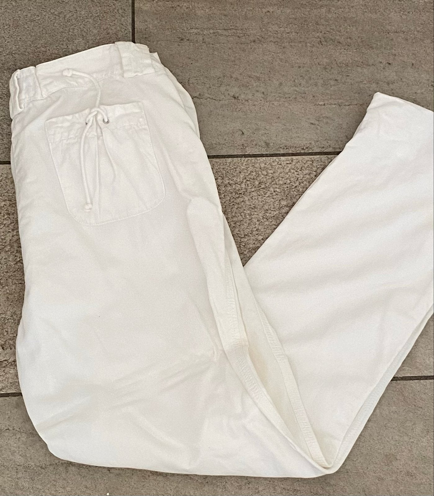 Josephine & Co Witte Baggy Broek Maat 42, Kleding | Dames, Verzenden, Wit, Maat 42/44 (L), Lang