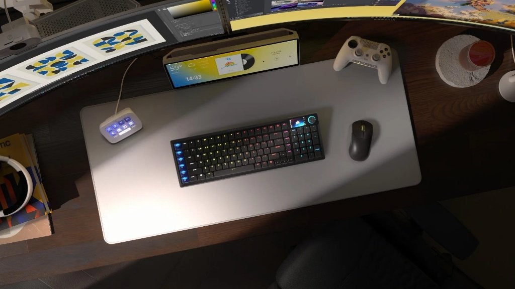 CORSAIR Vanguard Air 99 Wireless keyboard, Onbekend, Ophalen of Verzenden, Zo goed als nieuw, Qwerty