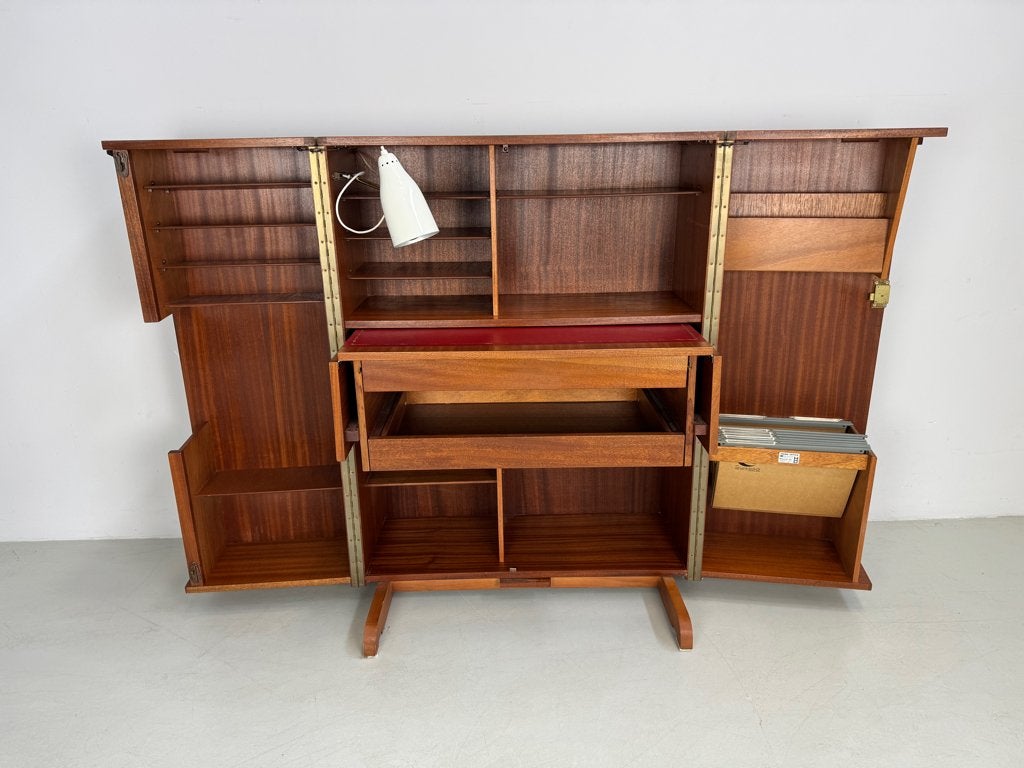 Vintage secretairekast "Desk in a Box", Verzenden, Zo goed als nieuw