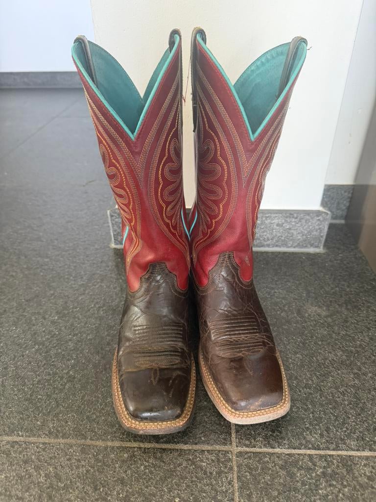 Ariat western boots maat 38, Gebruikt, Ophalen of Verzenden, Western, Dames