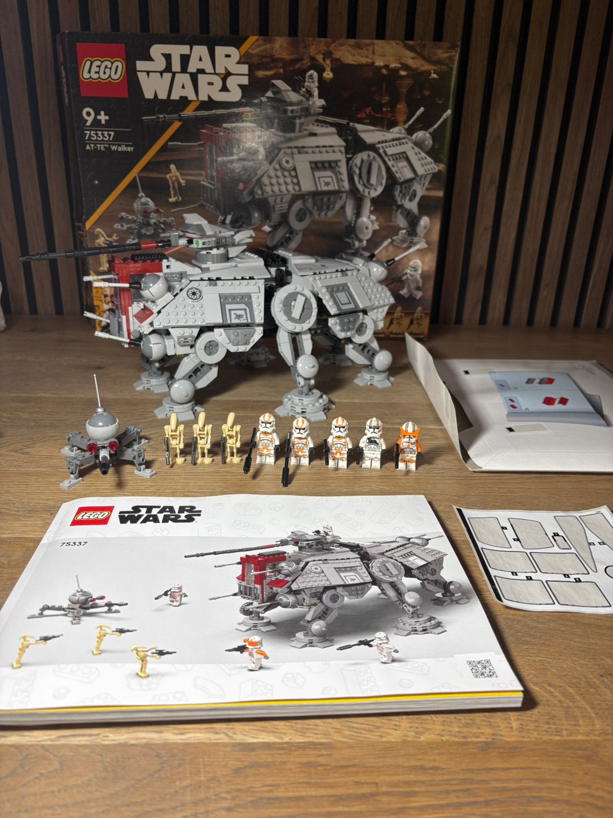 Lego 75337 AT-TE Walker, Star Wars, Lego, Ophalen of Verzenden, Zo goed als nieuw